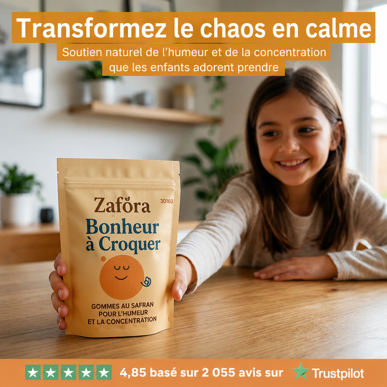Zafora Gommes au safran