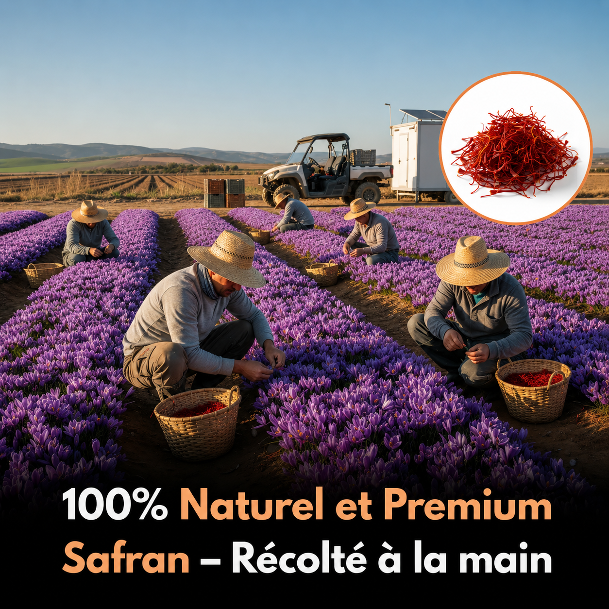 Zafora Gommes au safran